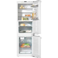 GRADE A2  - Miele KFN37692iDE 70-30 Frost Free Integrated Fridge Freezer With Ice Maker