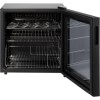 GRADE A1 - LEC DF50B Black Compact Counter Top Drinks Cooler