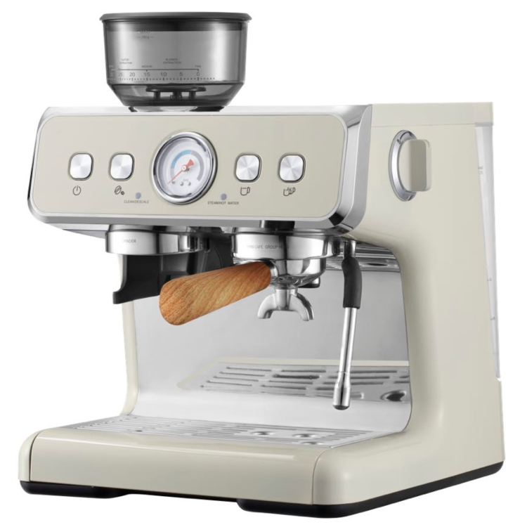 Hamoki Bean To Cup Coffee Machine – Semi Professional Model Cream HA5020C