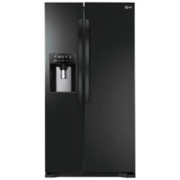 LG GSL325WBYV Basic American Fridge Freezer With Non-plumbed Ice And Water Dispenser - Black