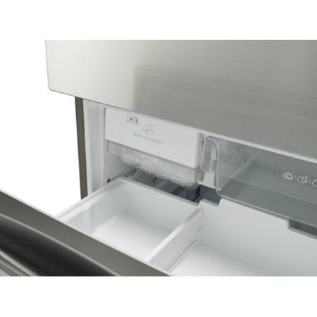 GRADE A2 - Light cosmetic damage - LG GM5148AERV Brushed Steel Multi-door Freestanding Fridge Freezer