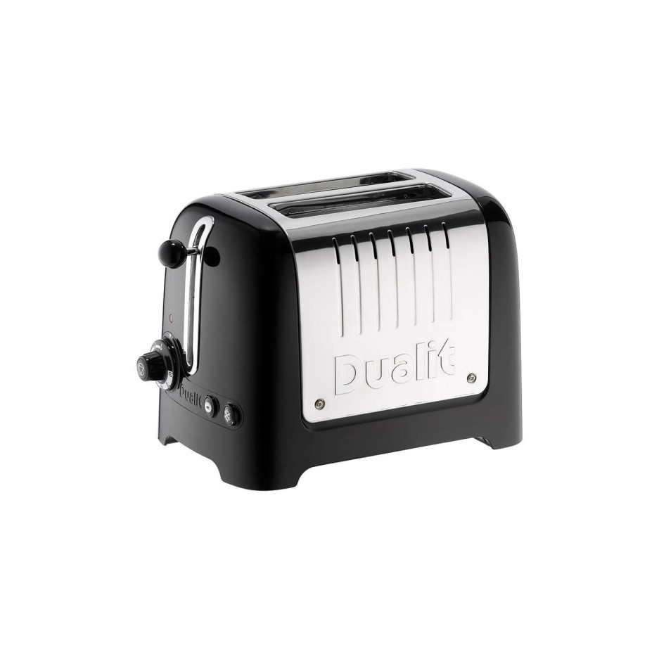 Dualit 26205 2slot Lite Toaster in Black Appliances Direct