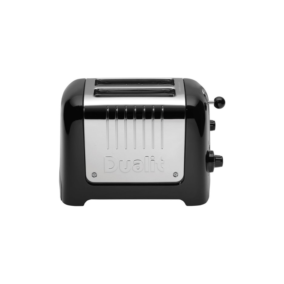 Dualit 26205 2slot Lite Toaster in Black Appliances Direct