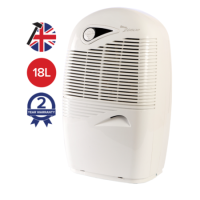 GRADE A1 - EBAC 2650e 18L Dehumidifier offers energy saving smart control for up to 4 bedroom houses with 2 year warranty