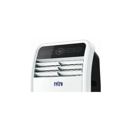RETRO-9  9000 BTU Cooling Air Conditioner with 20 L Dehumidifier Swedish Design Touch Panel up to 26  sqm A rated