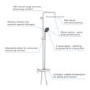 Grohe Vitalio Start Chrome Thermostatic Mixer Shower Set