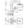 Grohe Vitalio Start Chrome Thermostatic Mixer Shower Set