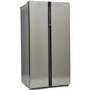 GRADE A2 - Montpellier CSBYS500BX 510 Litre American Style Fridge Freezer Frost Free 2 Door 90cm Wide - Inox