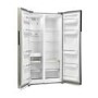 GRADE A2 - Montpellier CSBYS500BX 510 Litre American Style Fridge Freezer Frost Free 2 Door 90cm Wide - Inox