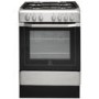 GRADE A1 - Indesit I6G52X 60cm Wide Single Oven Dual Fuel Cooker - Stainless Steel