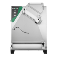 Hamoki ADP-40Pro Italian Style Pizza Dough Roller 40cm - 16" Width 13 amp