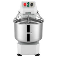 Hamoki HM-30A Spiral Dough Mixer Twin Speed 30ltr / 23kg Capacity. Floor Standing Double Movement Bowl. Up To 75kg/hr Production. 13 Amp Plug In Model