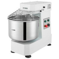 Hamoki Italian Style HM-30 Twin Speed Spiral Dough Mixer. 30 Litre -25kg Capacity. Up to 75kg/hr Production. Floor Standing Double Movement Bowl 13 Amp Plug In Model