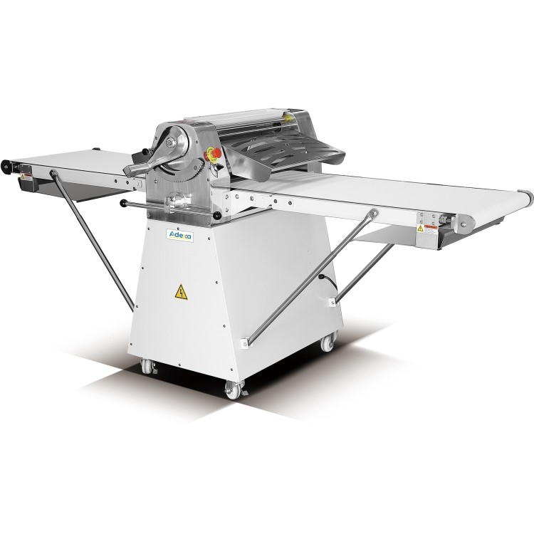 Hamoki Professional Floor Standing Dough Sheeter DS-520 Fully Stainless Steel. 2160mm x 500mm Belt. 5kg Roll Weight