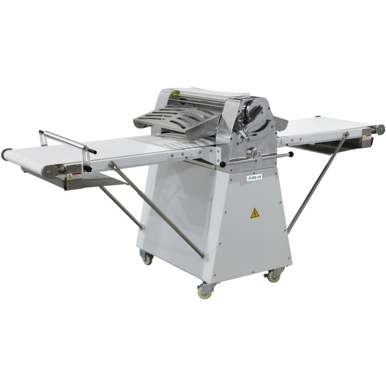 Hamoki Professional Floor Standing Dough Sheeter DS-520 Fully Stainless Steel. 2160mm x 500mm Belt. 5kg Roll Weight