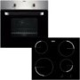GRADE A1 - Zanussi ZPVF4130X Electric Fan Oven And Ceramic Hob Pack Stainless Steel