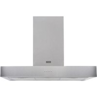 GRADE A2 - Light cosmetic damage - Stoves S1000 Sterling Flat 100cm Wide Chimney Cooker Hood Stainless Steel