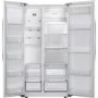 GRADE A1 - As new but box opened - LG GSB325SWQV Basic American Fridge Freezer - Super White