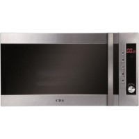 Ex Display - As new but box opened - CDA MC41SS Built-in or Freestanding Combi Microwave Oven in Stainless Steel
