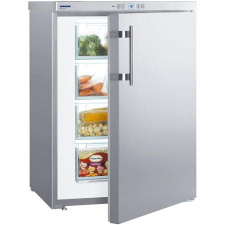 Liebherr GPESF1476 60cm Wide Freestanding Upright Freezer - Stainless