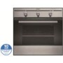 GRADE A2 - Light cosmetic damage - Indesit FIM31KAIX Fanned Electric Built In Single Oven in Stainless Steel