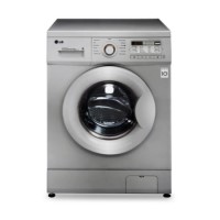 LG F12B8QDA5 Direct Drive 7kg 1200rpm Freestanding Washing Machine - Silver