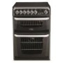 Hotpoint CH60EKKS Kendal 60cm Double Oven Electric Cooker With Ceramic Hob - Black