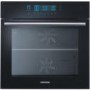 GRADE A2 - Light cosmetic damage - Samsung BQ2Q7G078 GEO Dual Cook Electric Built-in Single Oven With Pyrolytic Cleaning In Black