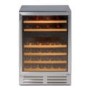 Stoves 600WC Mk2 46 Bottle 60cm Wine Cooler in Silver