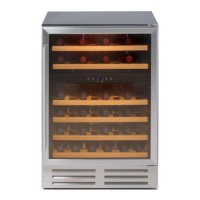 Stoves 600WC Mk2 46 Bottle 60cm Wine Cooler in Silver