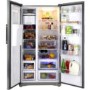 Ex Display - As New - Beko GNEV321APX Side By Side Fridge Freezer With Ice And Water Dispenser - Stainless Steel