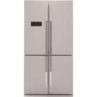GRADE A2 - Light cosmetic damage - Beko GNE114610APX 4-door American Fridge Freezer - Stainless Steel
