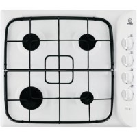 Indesit PIM640ASWH 60cm 4 Burner Gas Hob in White