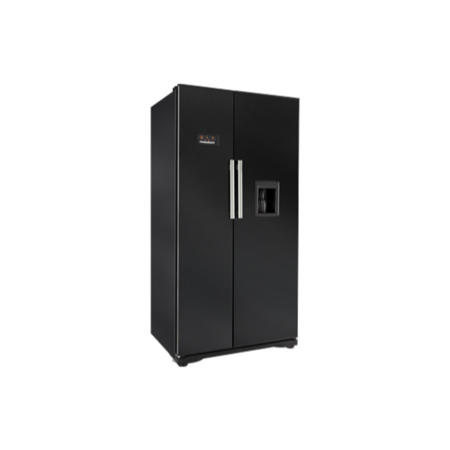 Ex Display - As New - Beko GNEV221APB Side-by-side Fridge Freezer with Water Dispenser - Black