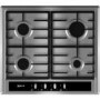 Neff T23S36N0GB 60cm Front Control Four Burner Gas Hob - Stainless Steel