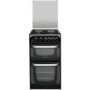 GRADE A2 - Hotpoint CH50GCIK Cannon Twin Cavity 50cm Gas Cooker Black