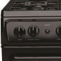 GRADE A1 - As new but box opened - Hotpoint HAG51K 50cm Twin Cavity Gas Cooker Black