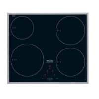 GRADE A1 - As new but box opened - Miele KM6115 574mm 4 Zone Induction Hob with Stainless Steel Trim