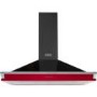 GRADE A1 - As new but box opened - Stoves S900 Richmond 90cm Wide Chimney Cooker Hood  Hot Jalapeño