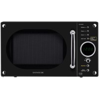 Daewoo KOR6N9RB 20 Litre Black Freestanding Microwave Oven