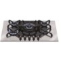 GRADE A2 - Light cosmetic damage - CDA 4Q5SS Q-style Five Burner Gas-on-glass Hob Stainless Steel