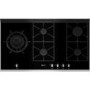 GRADE A3 - Heavy cosmetic damage - Neff T69S86N0 Series 4 90cm Gas-on-glass Hob  with FSD