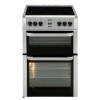 Beko BDVC664S Silver Double Oven 60cm Electric Cooker