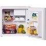 GRADE A2 - Light cosmetic damage - LEC R50052W White Compact Freestanding Fridge With Ice Box