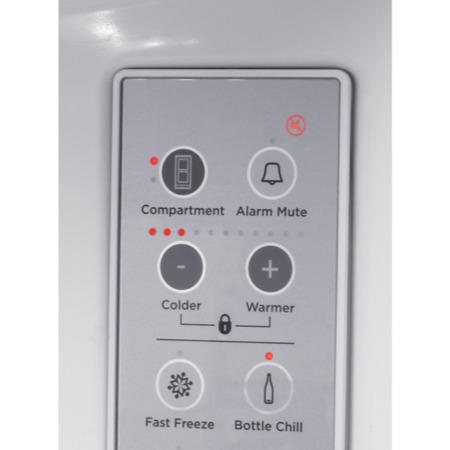 Fisher & Paykel E402BRX4 24054 64cm Curved Door RH Hinge Freestanding Fridge Freezer EZKleen Stainless Steel
