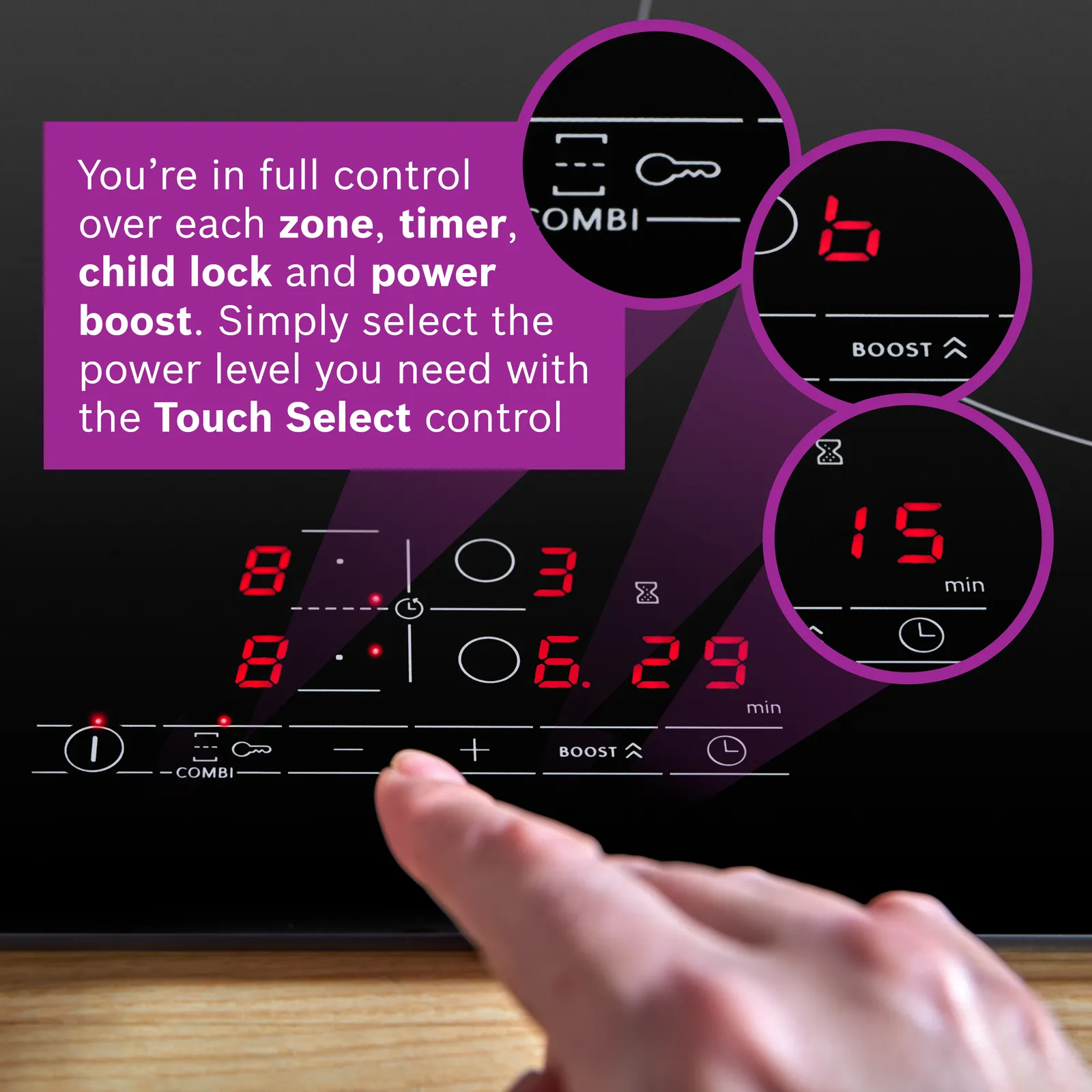 Touch Select Controls.