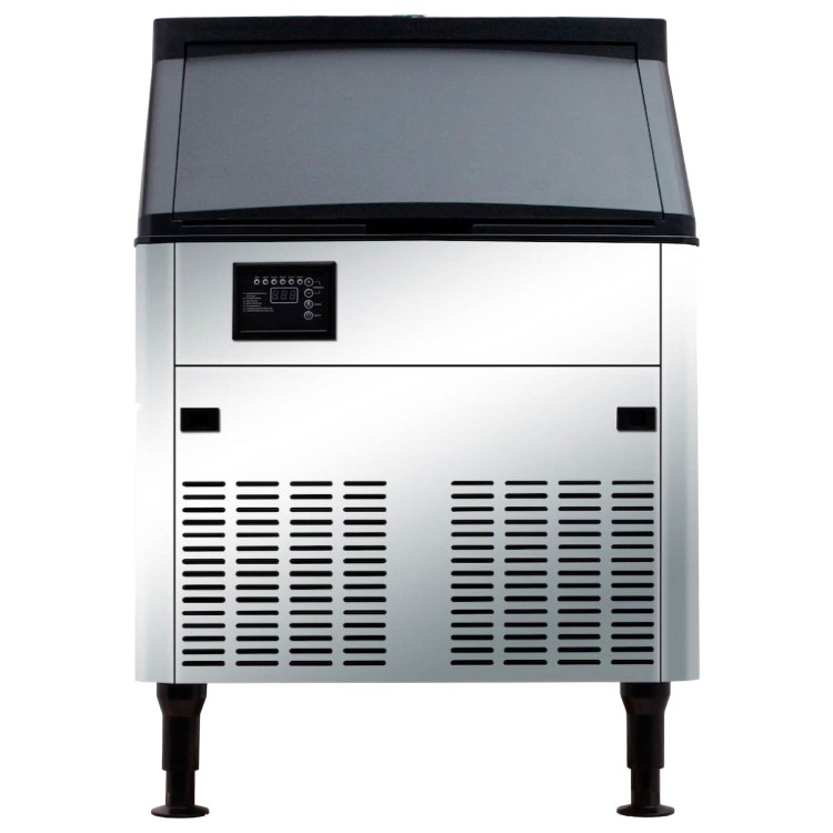 Hamoki HAM-95K High Performance Ice Machine –  Produces 95kg in 24hrs. Extra Large 36kg Capacity Storage Bin