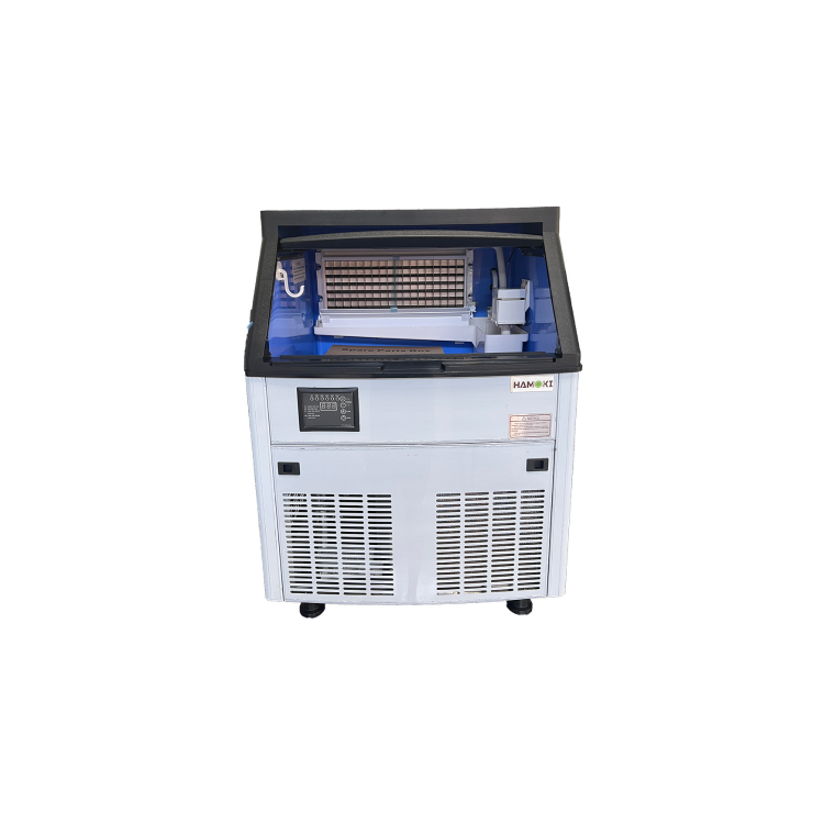 Hamoki HAM-127K High Performance Ice Machine – Produces 127kg in 24hrs. Extra Large 36kg Capacity Storage Bin