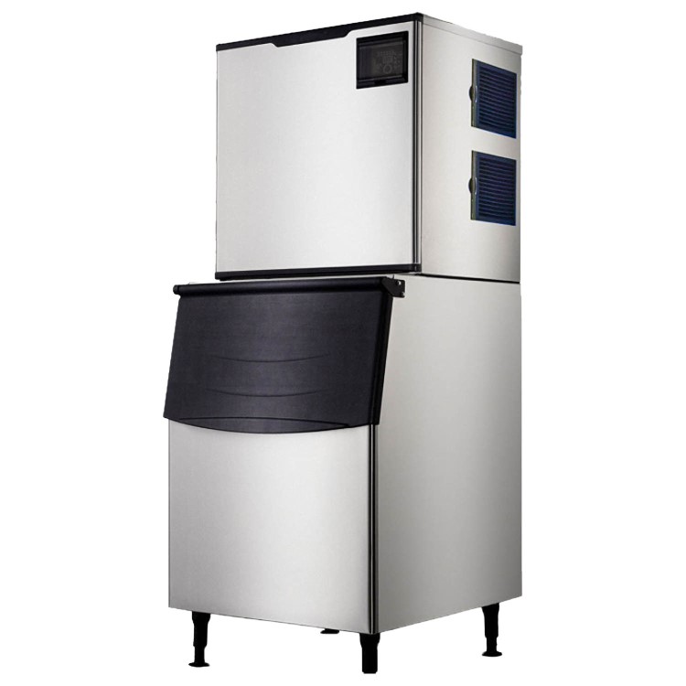 Hamoki HAM-159K High Performance Modular Ice Machine – Produces 159kg in 24hrs. Massive 125kg Capacity Storage Bin