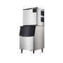 Hamoki HAM-227K High Performance Modular Ice Machine - Produces 227kg in 24hrs. Massive 170kg Capacity Storage Bin